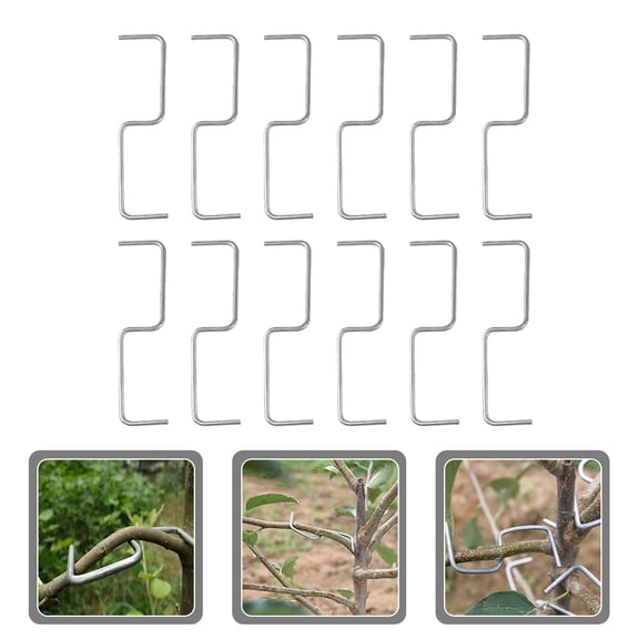 PTOOTP 1Set Durable Tree Branch Spreaders Steel Wire Plant Shaping Tool for Garden Use