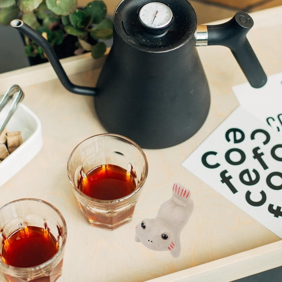 MLINS  Garden Frog Figurine Tea Pet Frog-shaped Adornment