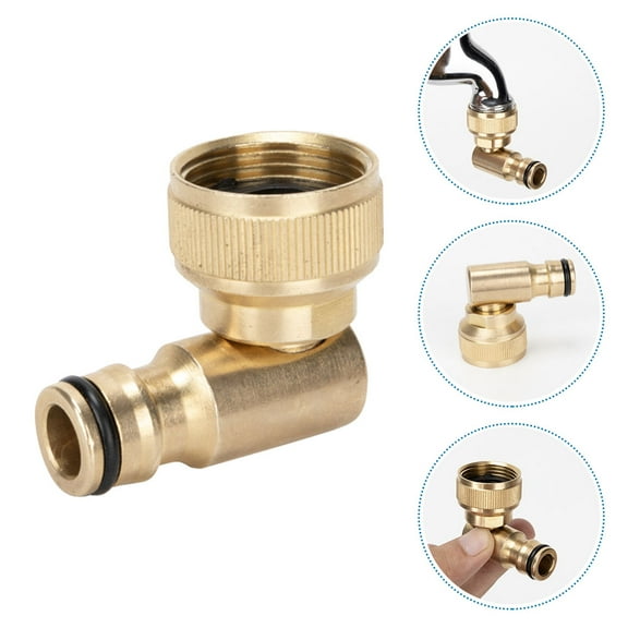 MLINS Garden Hose Adapter Kit Sink Swivel Faucets Aerator Adapter To Connect Garden Hose 3/4 Inch Thread Water Hose Fittings For Garden Water Pipe Hose