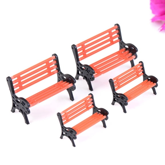 MLINS  Garden Mini House Decoration Artificial Chair Fairy Fairies