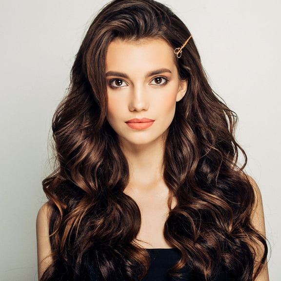 MLINS Girls Fashion Scissors Shape Hair Clip Hair Accessories Creative Headpiece (Gold)