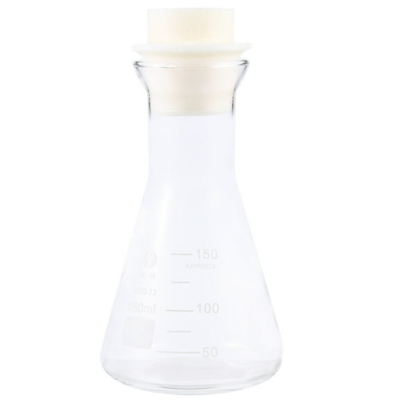 MLINS Glass Flask Laboratory Glassware Test Tubes Student Use Transparent