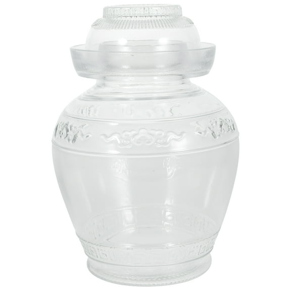 MLINS Glass Pickled Vegetables Jar Pickling Crock Food Containers
