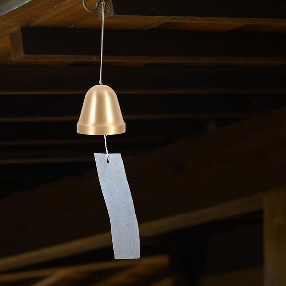 MLINS Golden Copper Bell Shell for DIY Wind Chimes Vintage Ornaments Home Decor Craft Supplies Elegant Design Durability Ensured