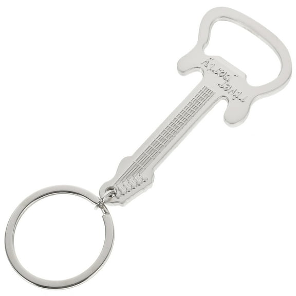 MLINS Guitar Shaped Bottle Opener Alloy Bottle Opener Beverage Drinks Bottle Opener Keyring