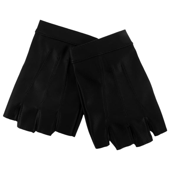 DINHEAROM Gloves Pu Leather for Cycling 1 Pair