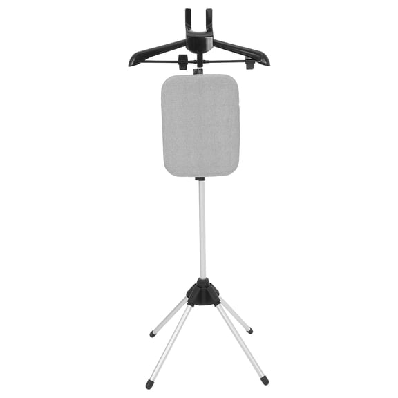 MLINS Handheld Clothes Steamer Holder with Telescopic Steam Ironing Rack, Folding Standing Fabric Ironing Machine Accessories Bracket