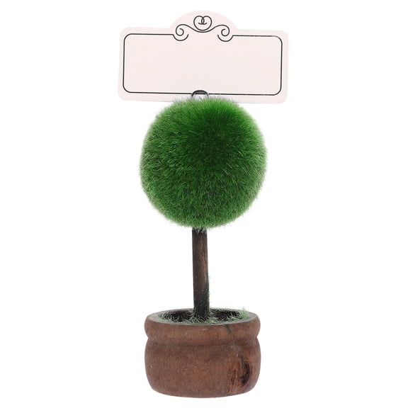 MLINS Handle Desktop Note Holder 10.00X4.50X3.50CM Green