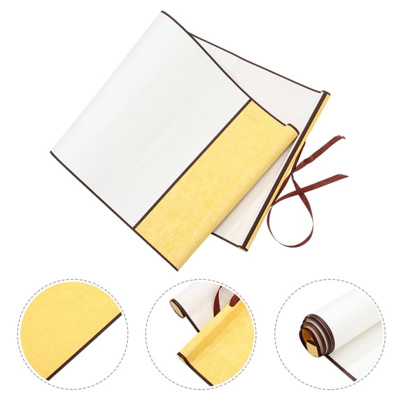 MLINS Hanging Scroll Paper Scroll Rice Paper 75.00X32.00X0.10CM