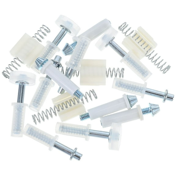 MLINS Hemoton 16pcs Bifold Door Track Repair Kit for Door Roller Replacement and Pivot Fix for Home Office Closet Hardware