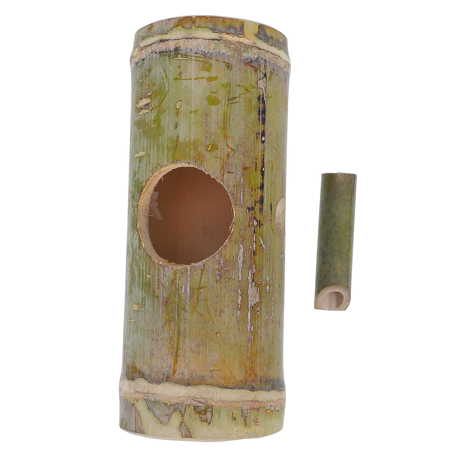 Image showcasing MLINS Hemoton Bamboo Style Small Garden Fish Tank Aquarium Water ...