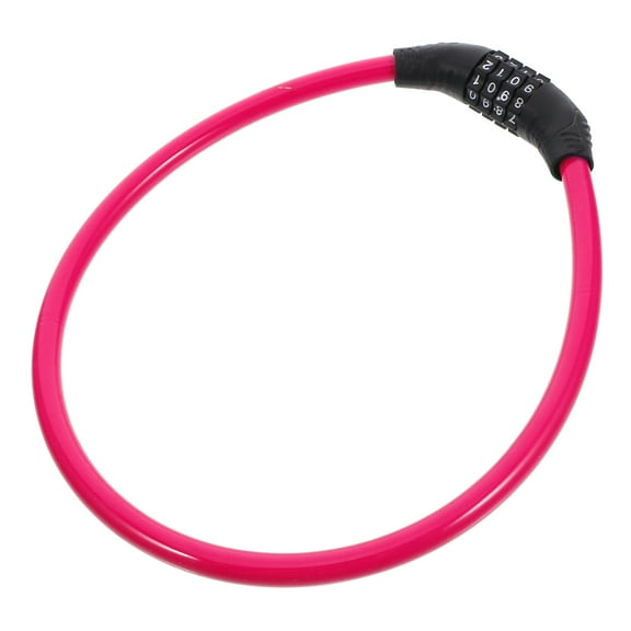 DINHEAROM E Bike Lock Bicycle Chain Lock Pink ABS 1Pack