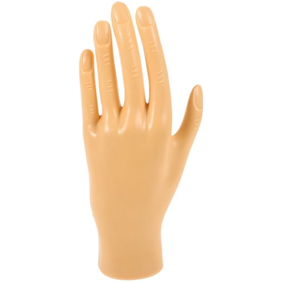 KONTONTY Artificial Hand 1Pack Lifelike For Nail Artists Home Practice