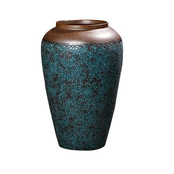 MLINS Home Decoration Ceramics Vase Pot for Plants Indoor Tabletop