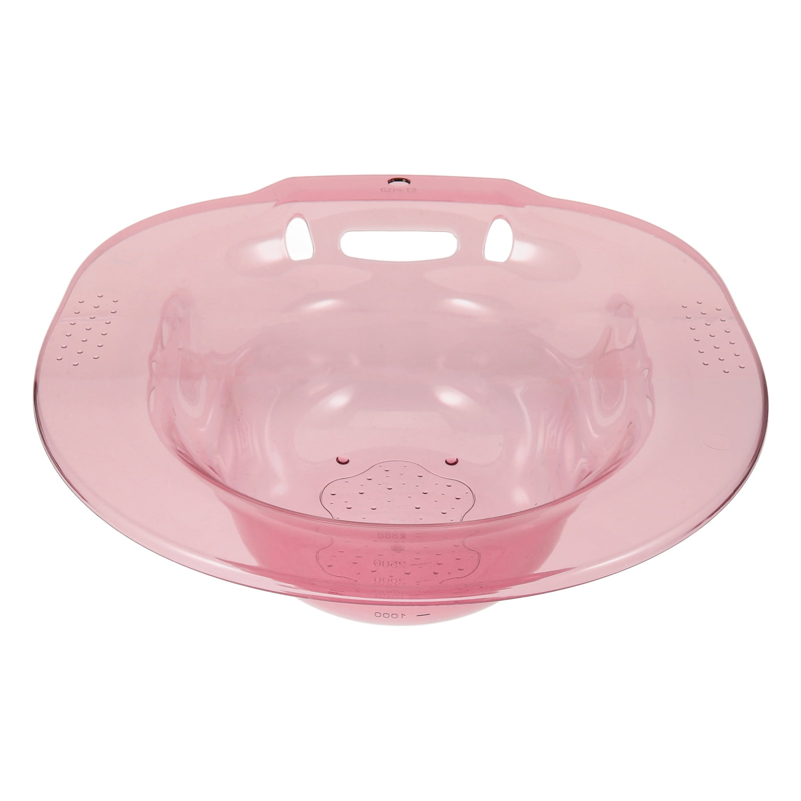 MLINS Home Sitz Basin Postpartum Care Basin Household Toilet Sitz Bath Sitz Bath for Toilet Seat Haemorrhoid Treatment Care Basin Plastic Sitz Bath