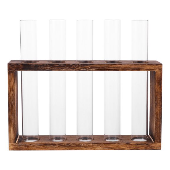 YUYUETIME Tube Vase Test Tube Shape Coffee Glass Cool 1 Set