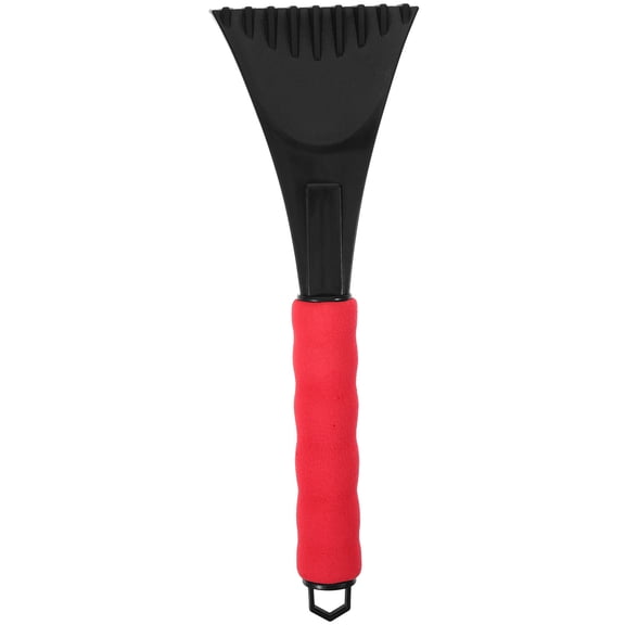 MLINS Ice Scraper for Driveway Handheld Snow Shovel 27.00X9.00X2.50CM Red
