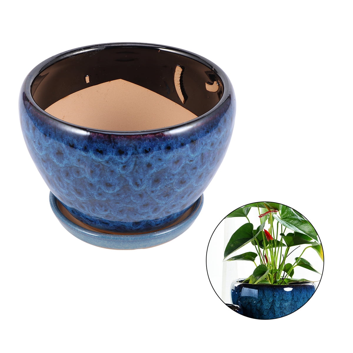 MLINS  Indoor Plant Pot Succulent Flower Creative Planter Decorative Gardening