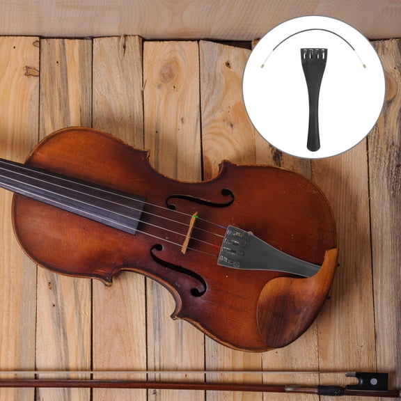 MLINS Instrument Accessory Tailpiece with Cello Rope Black