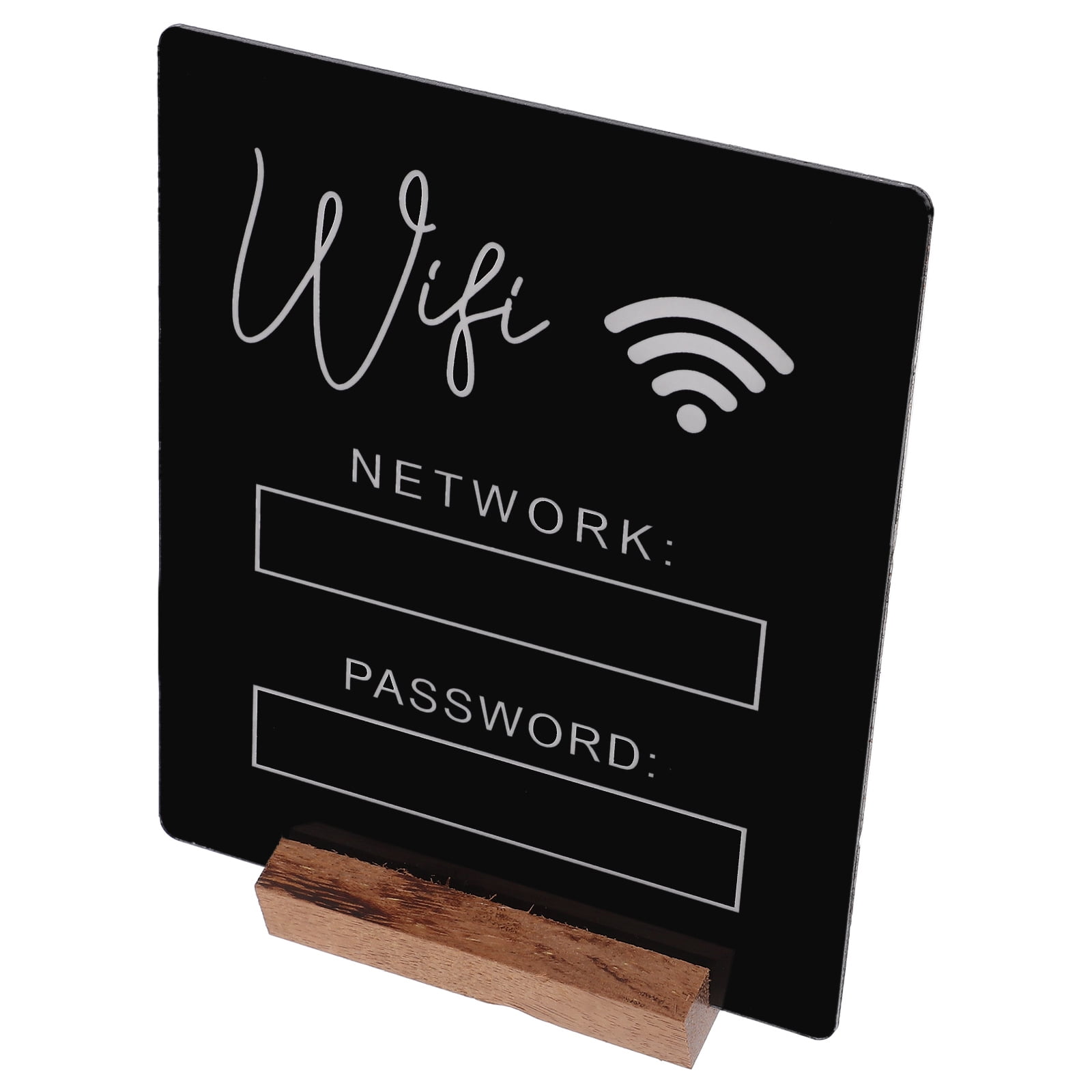 MLINS Internet Custom Information Sign Wifi Username and Password ...