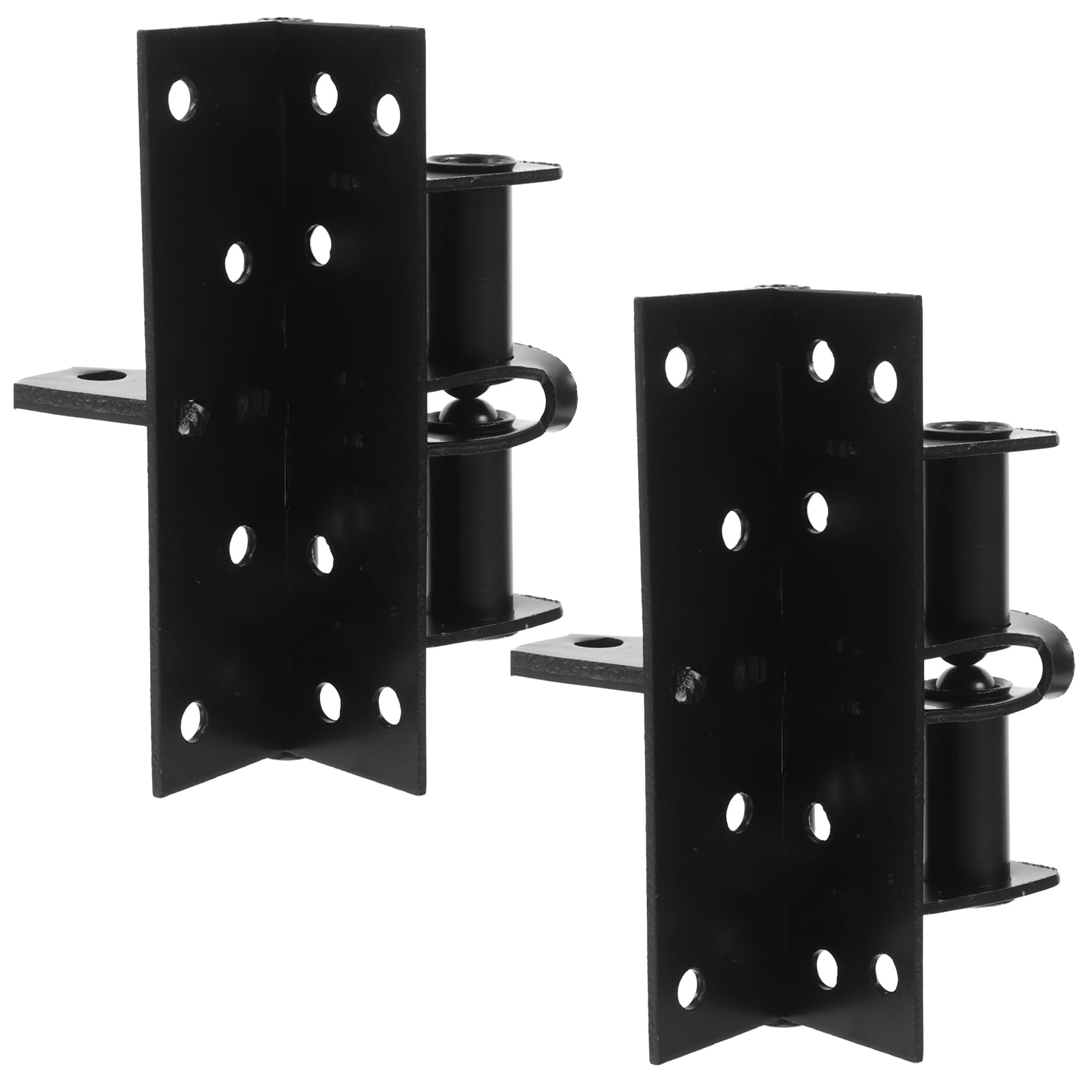 MLINS Iron Self-Closing Spring Hinges for Door Use Black Easy ...