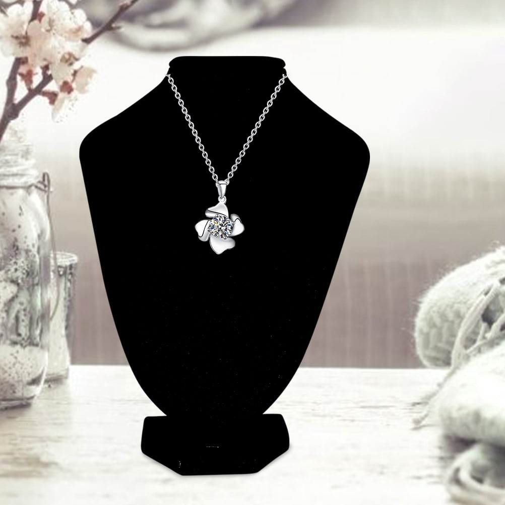 MLINS Jewelry Bust Stand Necklace Display Stand Practical Jewelry ...