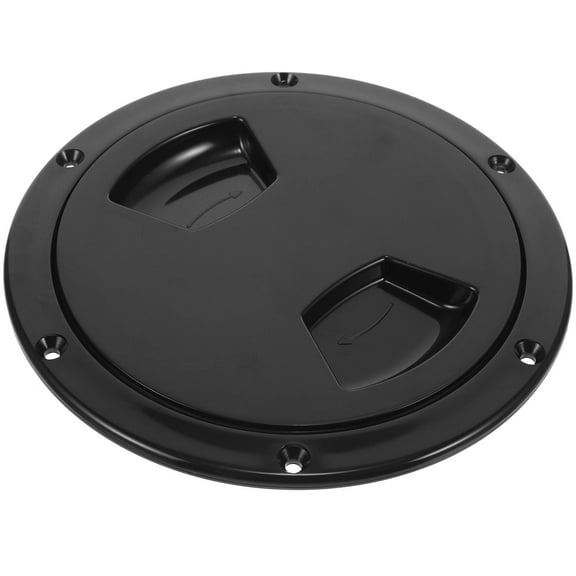 MLINS Kayak Boat Hatch Cover for Home Use Black PC Material 4.5 Inches