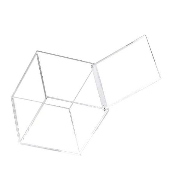 MLINS Kit Storage Bins with Lids Storage Box 15.00X15.00X15.00CM Transparent