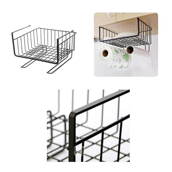 FELTECHELECTR Steel Wire Kitchen Shelving Rack Cabinet Storage Organizer for Household Home Organization 1 Set