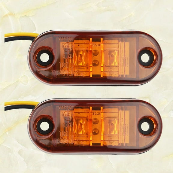 MLINS LED Trailer Tail Lights with Superior Illumination and Brightness for Car Use Multi Color PMMA ABS 930V