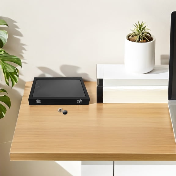 MLINS  Lapel Pin Display Case Pins Collection Storage Organizer Black