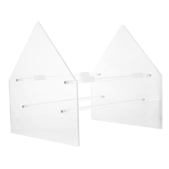 MLINS  Letter Organizer Book Holders for Shelves Record Storage Rack Office