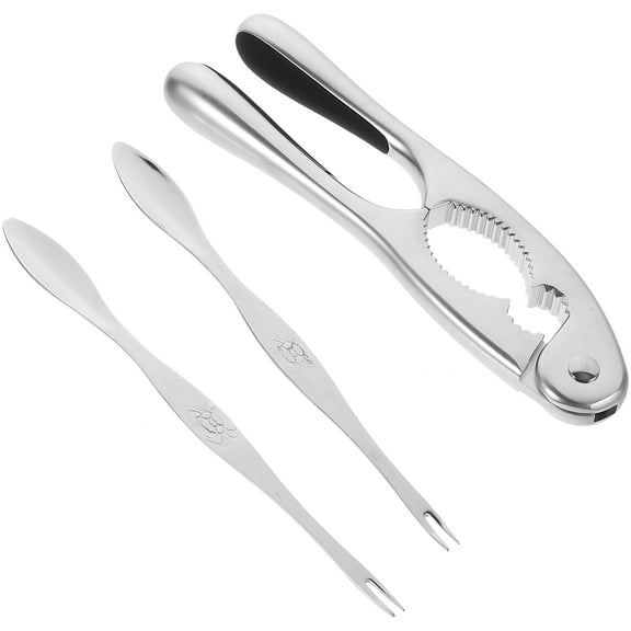 MLINS Lobster Crackers Crab Leg Clamp Oyster Forks Tools Hermit Tank