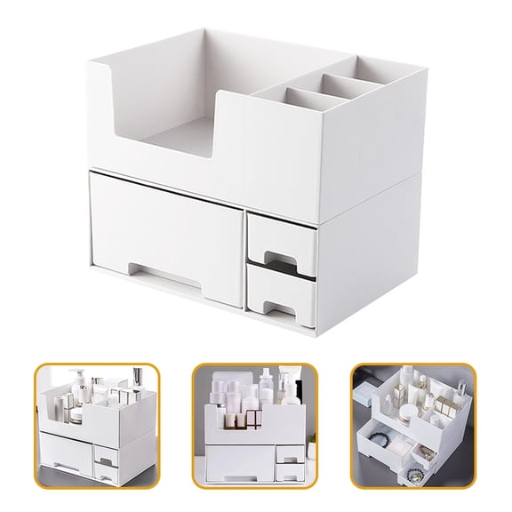 MLINS Makeup Drawer Organizer Cosmetic Storage Box Cosmetics Case