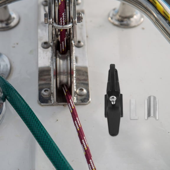 MLINS Marine Dock Cleat Nylon For Boat And Yacht Heavy-Duty Rope Tie Cleat For Ship Repair Decoration Cleat For Boat Dock Nylon