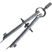 MLINS Math Compass Helix Compasses Carpenter Compass Student 12.5x4.5cm Silver