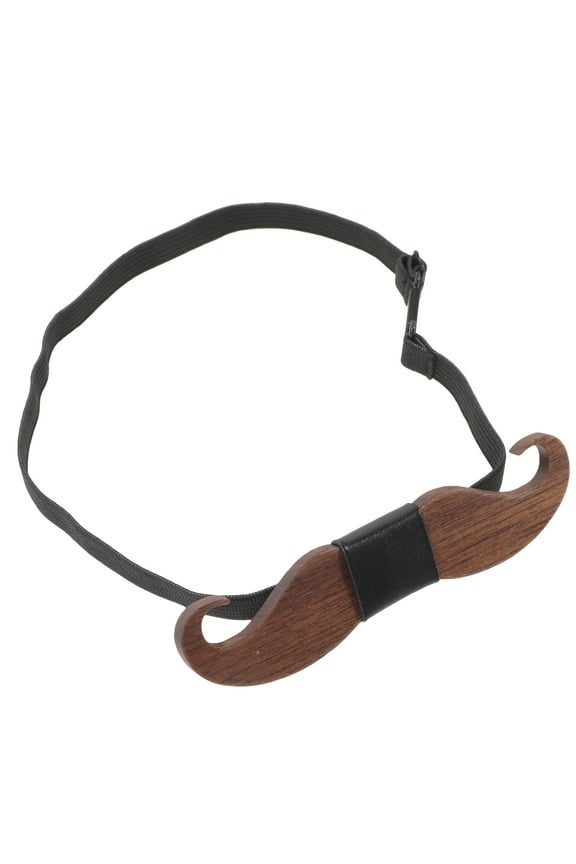 Men Bow Tie Novelty Wood Bow Tie Groom Bowtie Wooden Adjustable Bowtie Gift for Men