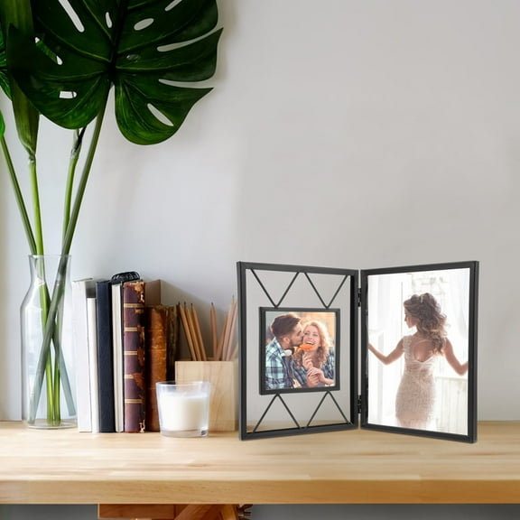 MLINS Metal Photo Frame Custom Picture Frames Modern Office Black