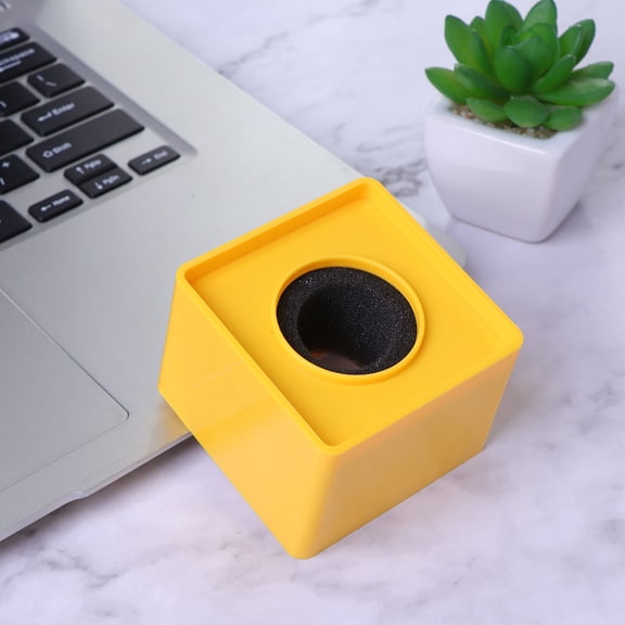 AURARMLET Mic Logo Station Microphone Protector Abs Yellow 1Pack