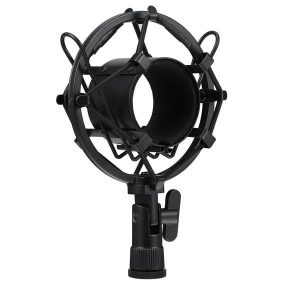 MLINS Microphone Shock Mount Mics Anti Vibration Microphones Boom Black