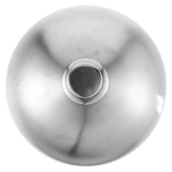 MLINS  Microwave Cover for Food Magnetic Dish Lid Steak Dome Silver