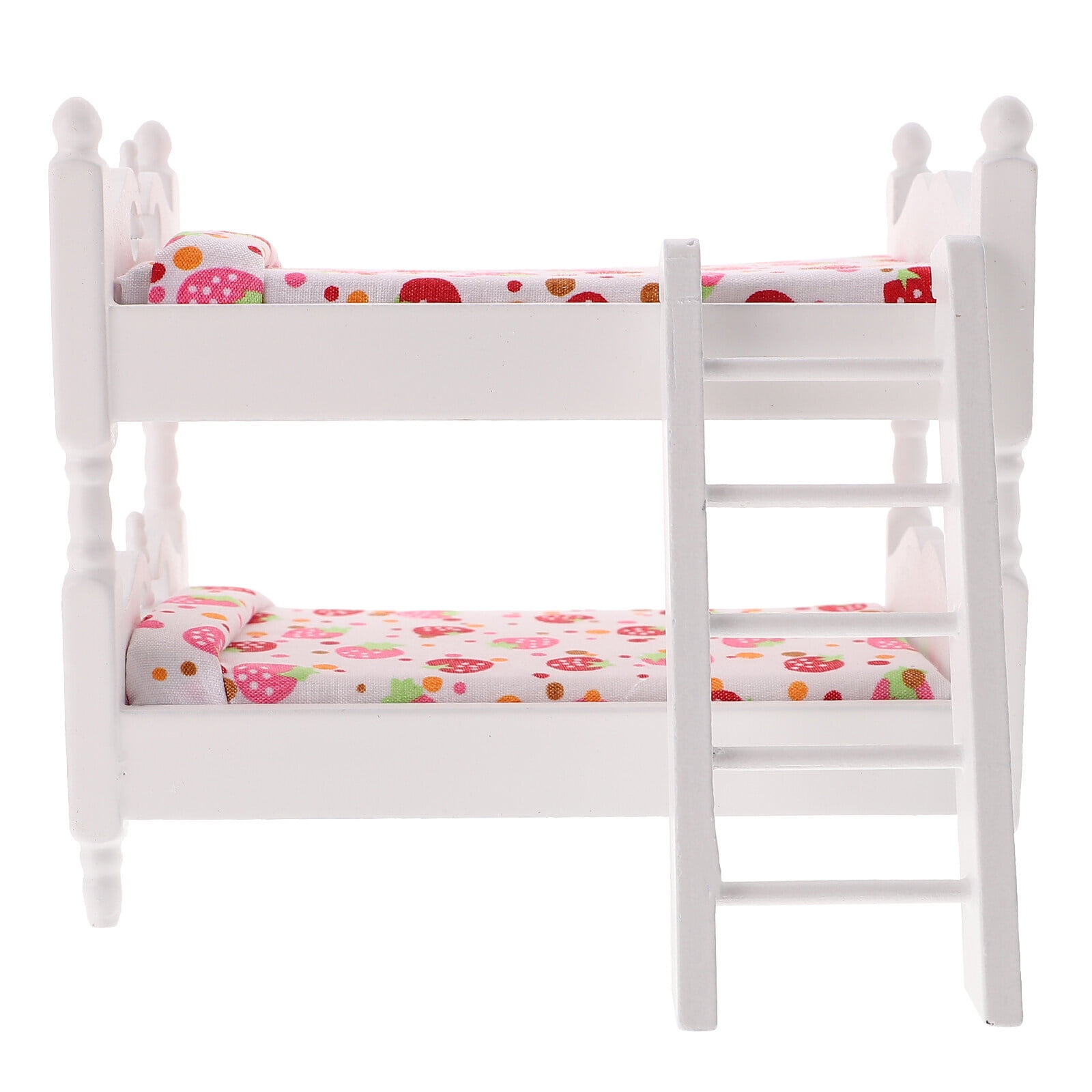 MLINS Mini Double Decker Bed Decor Mini House Landscape Bunk Bed Mini ...