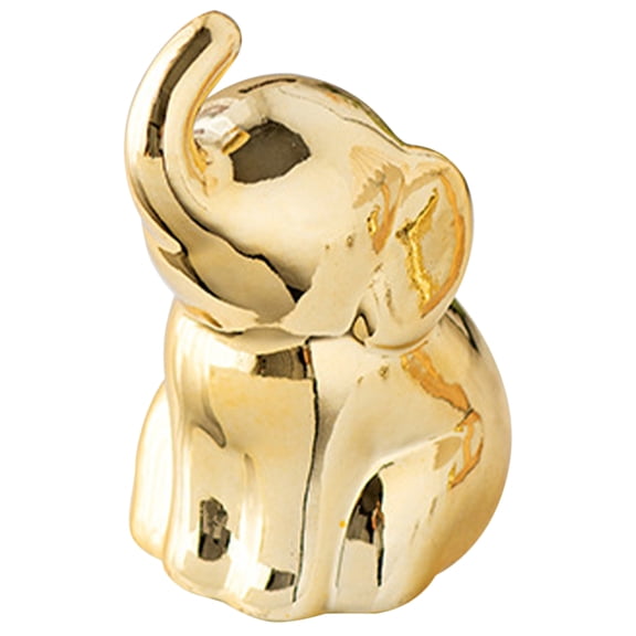 MLINS Hemoton Mini Elephant Decoration 1 Set Small Elephant Statue Sculpture for Home Tabletop Decor