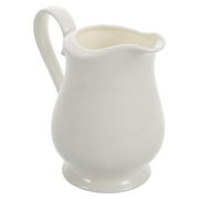 MLINS Mini Porcelain 280ml Ceramic Creamer Pitcher With Handle