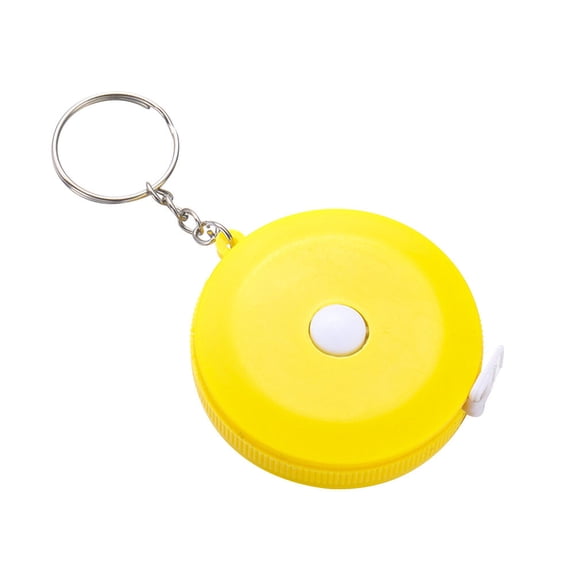 PTOOTP Mlins Mini High Precision Measuring Tape Portable Yellow Tool for Accurate Home and Measurements