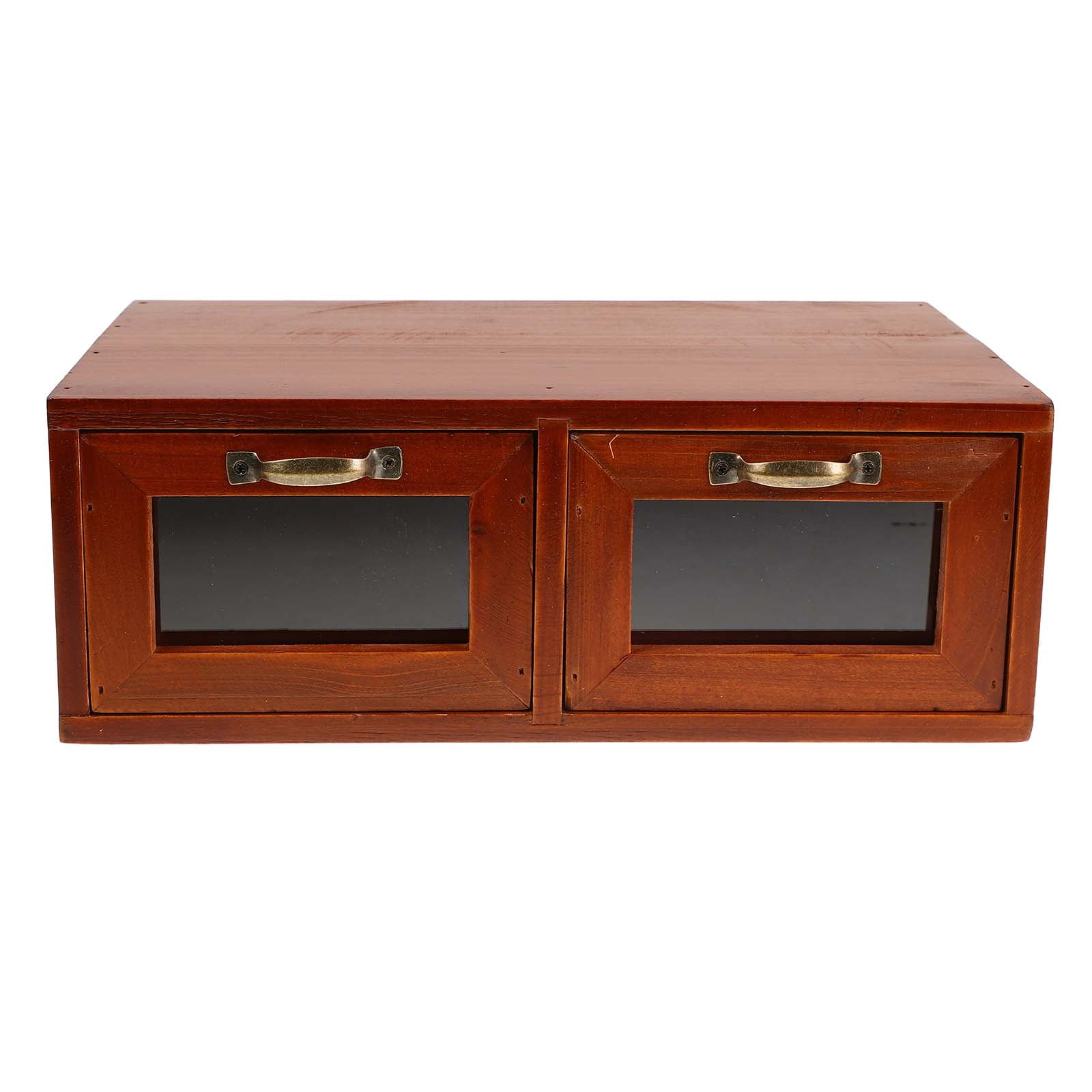 MLINS Monitor Stand Riser Desk Organizer Wooden Laptop Stand With ...