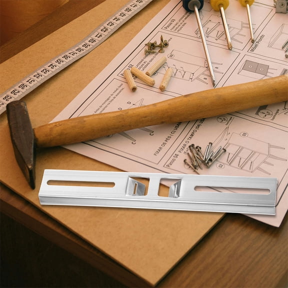 DINHEAROM Pole Mount Bracket Electrical Box Silver 1Pack 9.8x2.2x0.8in