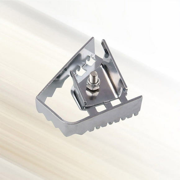 MLINS Motorcycle Rear Foot Brake Pedal Brake Peg Pad Extender Brake Extension (Silver)