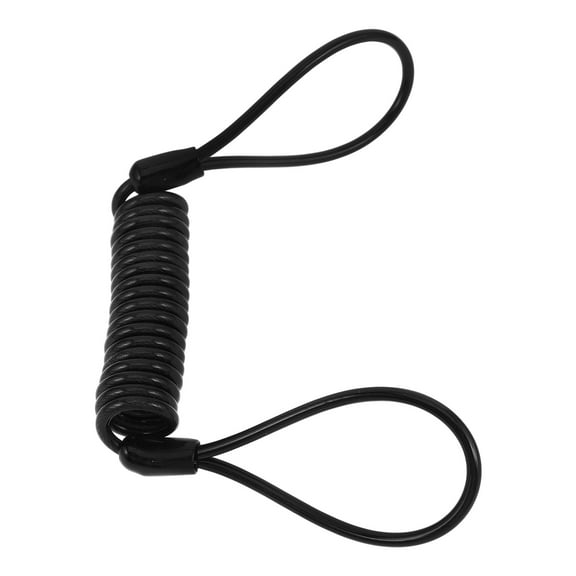 MLINS Motorcycle Reminder Cable Helmet Steel Cable Disc Lock 1 Set For Motorcycle Lock Scooter Bike