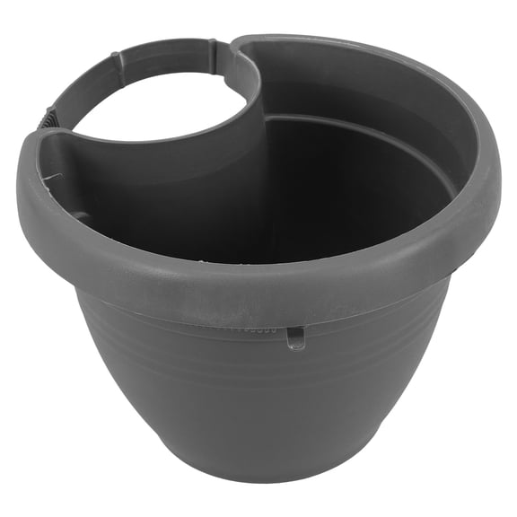 FOMIYES Plastic Flowerpot Wall Planter Holder for Outdoor , 1-Pack Decorative Plant Pot Hanger